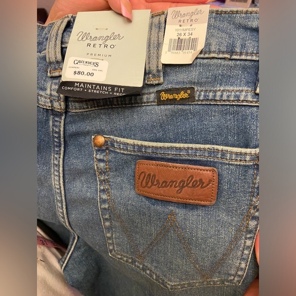 Wrangler new with tag jeans flared - Picture 2 of 9